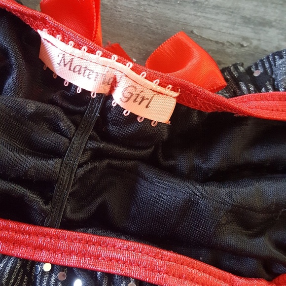 Black Ruffle & Risque LMG Bikini Set - Picture 3 of 5